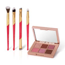 Combo Niina Secrets: Paleta De Sombras Shine 5,4g + Kit Pinceis Para Olhos