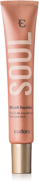 Eudora Blush Líquido Soul Pêssego Saudável 15ml