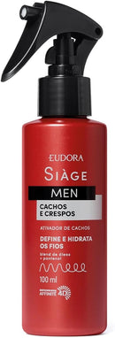 Eudora Siàge Men Cachos Spray Ativador de Cachos 100ml