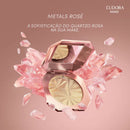 Iluminador Compacto Metals Rosé Eudora Make 5g
