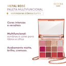 EUDORA Paleta Multifuncional Clutch Metals Rosé Eudora Make 10g