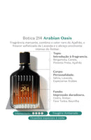 O Boticário Botica 214 Arabian Oasis Fougère Ambarado Eau De Parfum 90ml