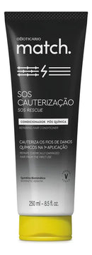 O Boticário Condicionador Pós Química Match Sos Cauterizaço