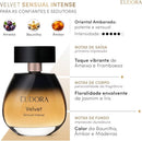 Eudora Desodorante Colônia Velvet Sensual Intense 100ml