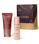 Eudora kit presente lavictorie intense: Body spray 100 ml + Sabonete líquido 200 ml.