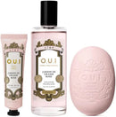 OUI Combo Jardin de Grasse Rose: Eau de Parfum 100ml + Sabonete Perfumado Savon 90g + Creme para mãos 30g