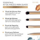EUDORA Kit de Pincéis para Olhos Essentials