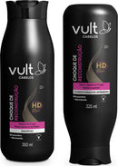 Vult Cabelos Choque de Reconstrução: Shampoo 350ml + Condicionador 325ml