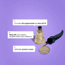 QDB Delineador Líquido Dourado Lumos Harry Potter Quem Disse, Berenice? Aula de Feitiços 7ml